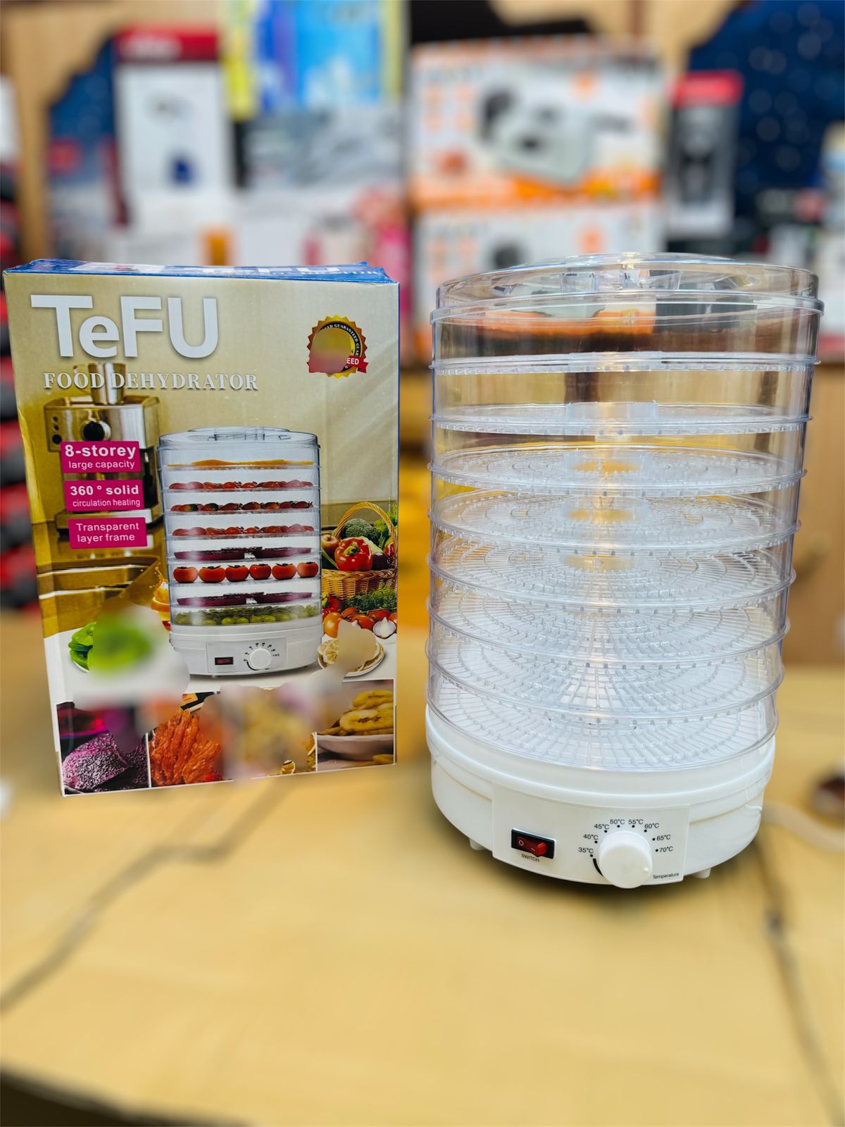 TEFU commercial food dehydrator