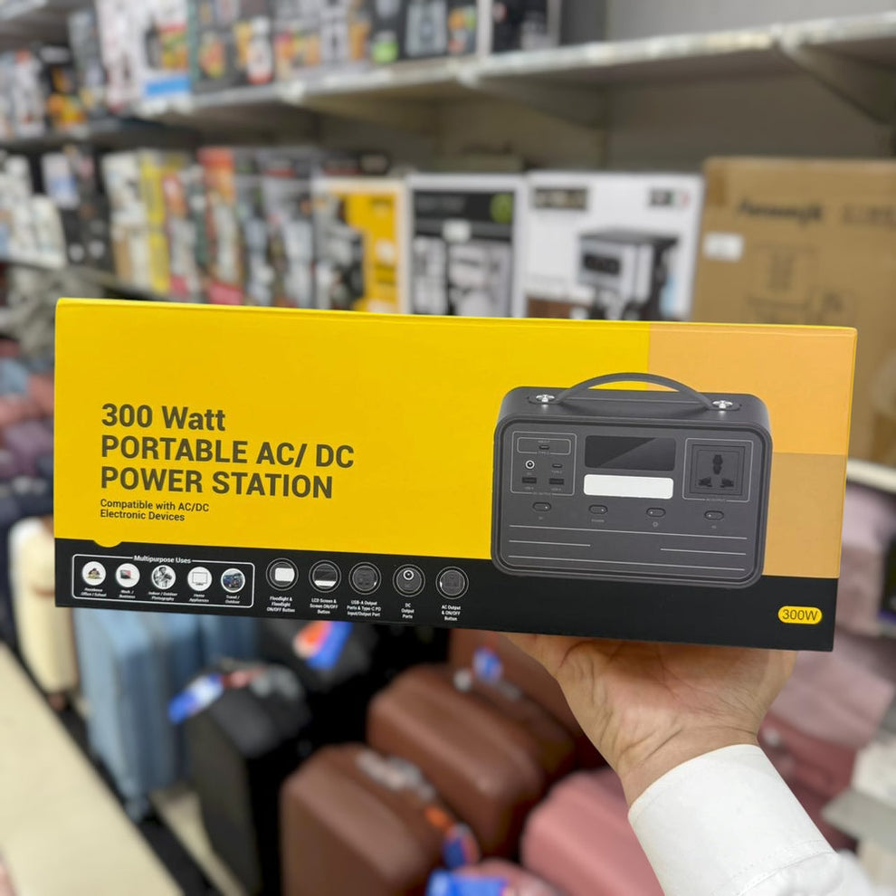 AC / DC 300 Watt Portable Power Station