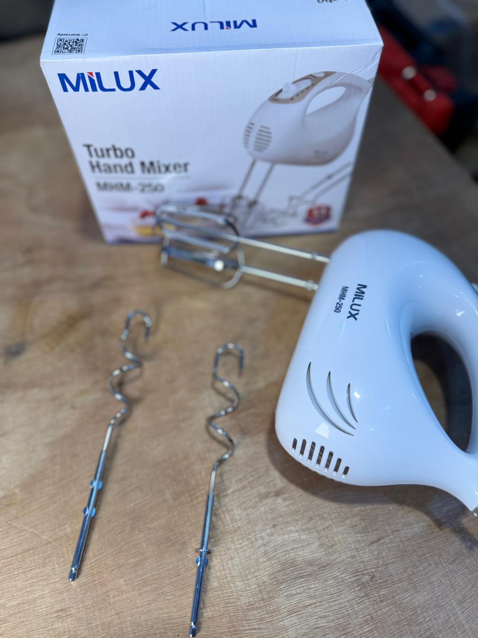Milux Turbo Hand Mixer MHM-250