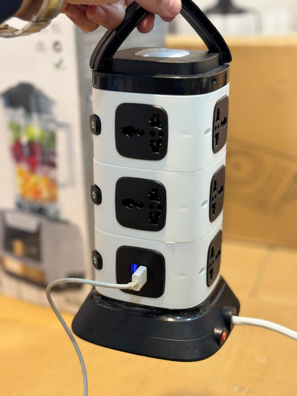 Multiple Functions Power Socket 2500W | Safe & Durable Extension Board