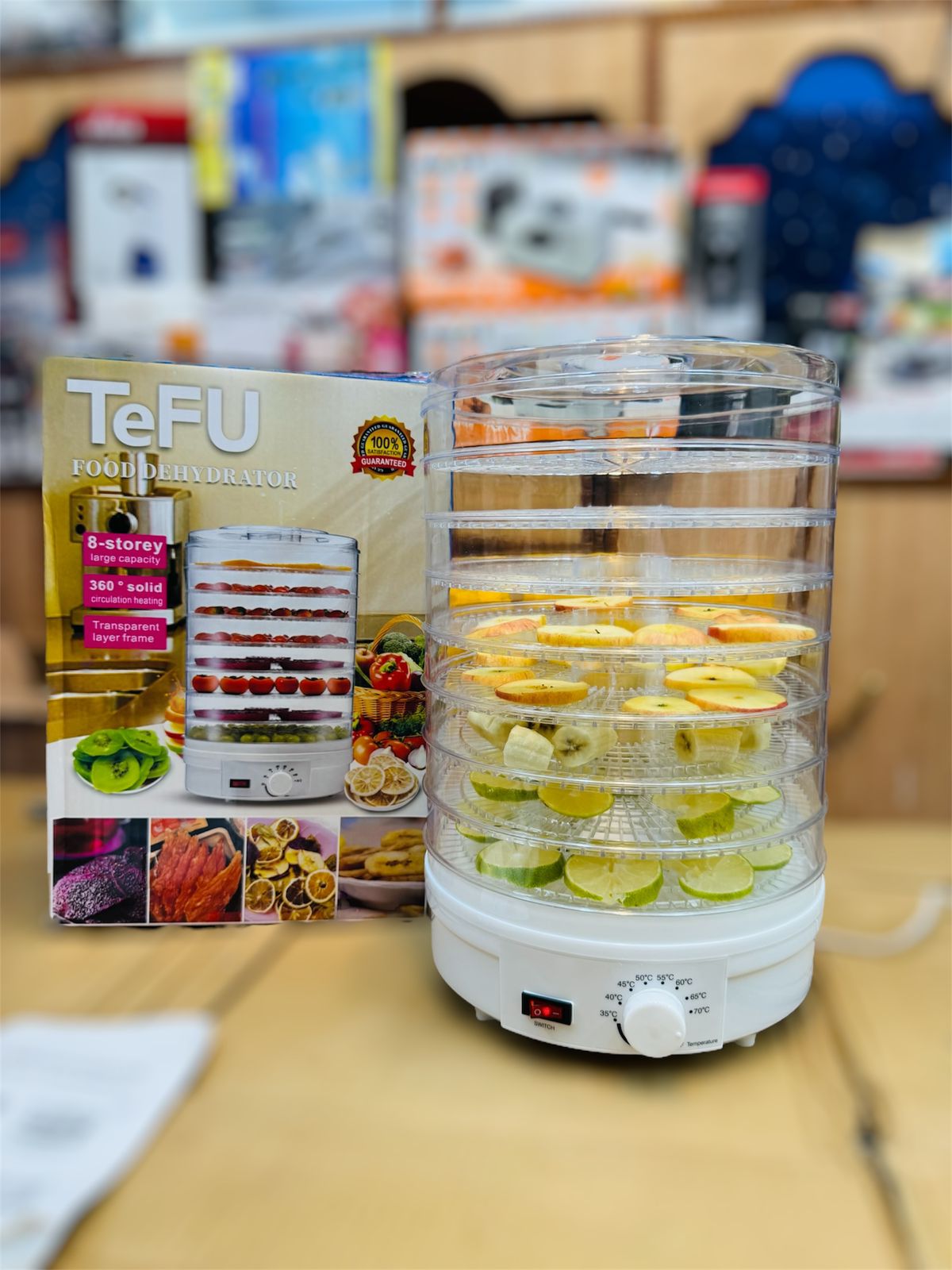 TEFU commercial food dehydrator