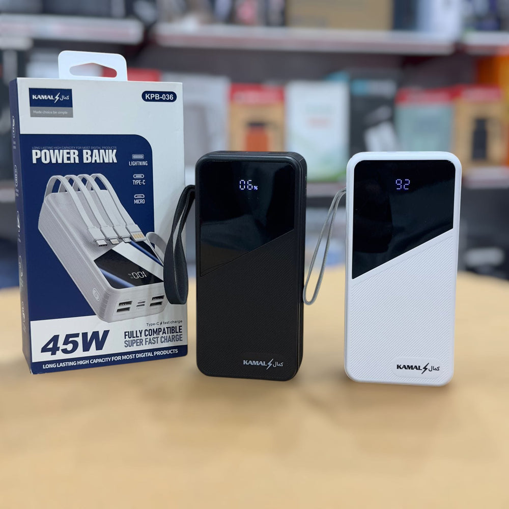 Kamal 45W Power Bank 30000mAh KPB-036