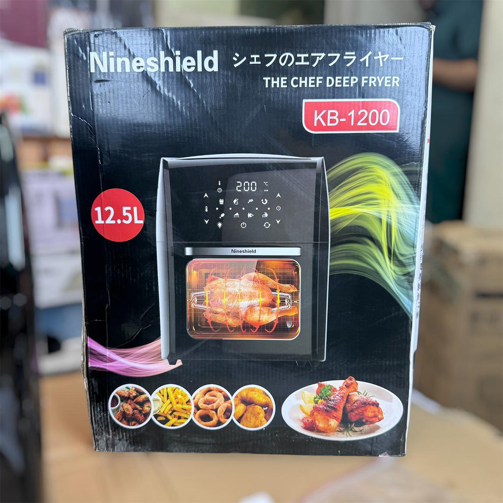 18 IN 1 NINESHIELD 12.5L AIR FRYER OVEN 1800W