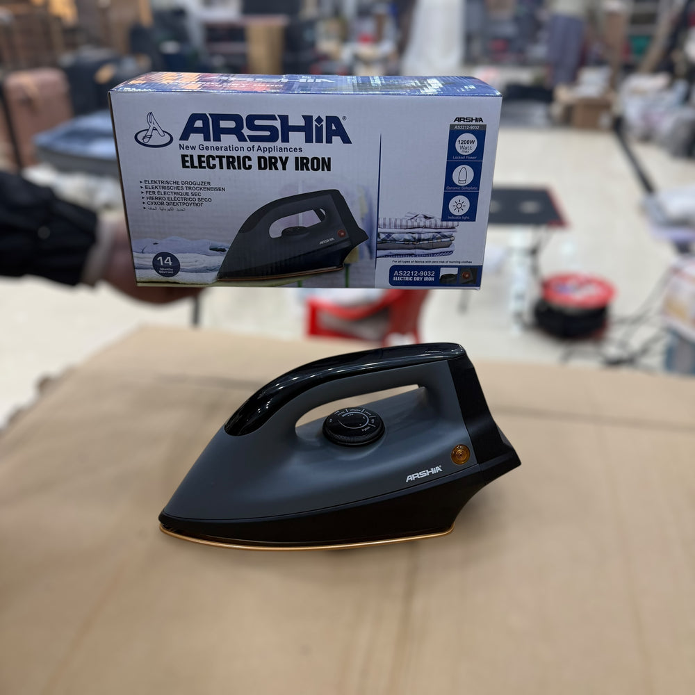 Arshia Black Heavy Dry Iron 9032