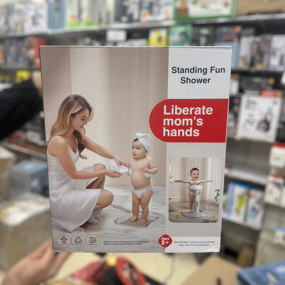 Babies Standing Fun Shower