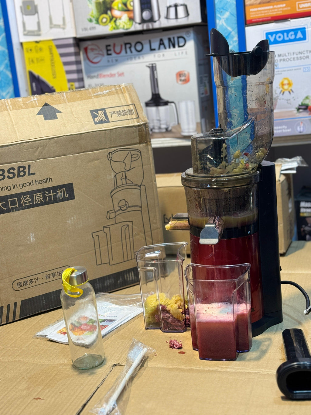 NBSBL Slow Juicer 180W | Fresh Juice at Home Easily