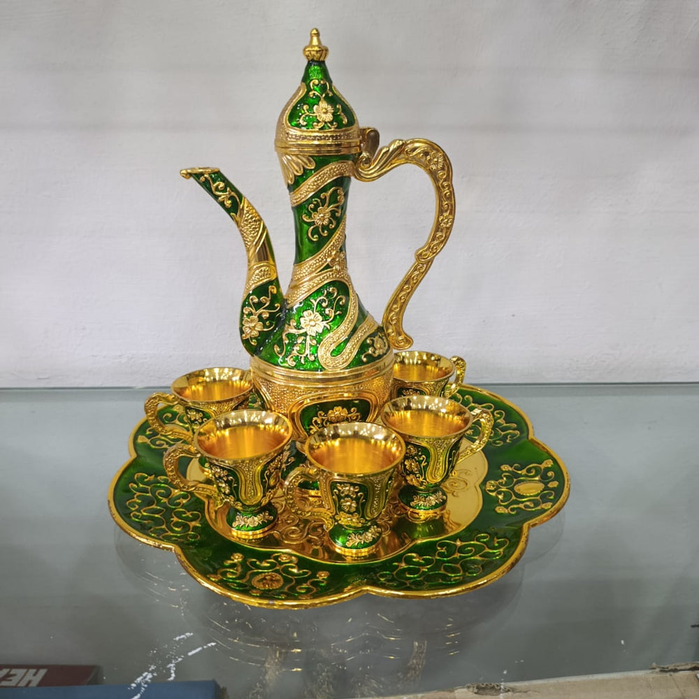 Vintage 8pcs Turkish Coffee Set