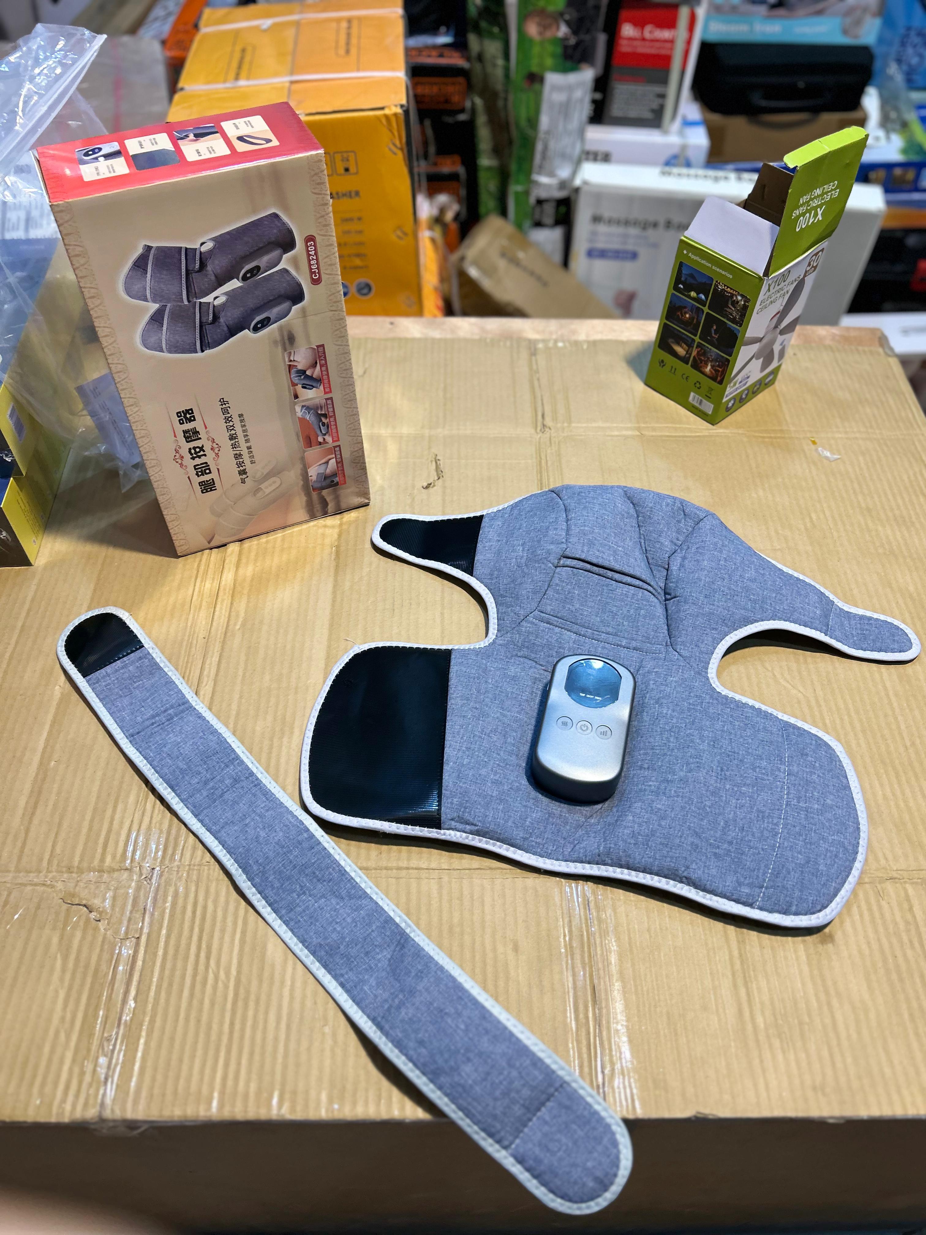 Leg Massager with Heat & Compression – Pain Relief & Relaxation