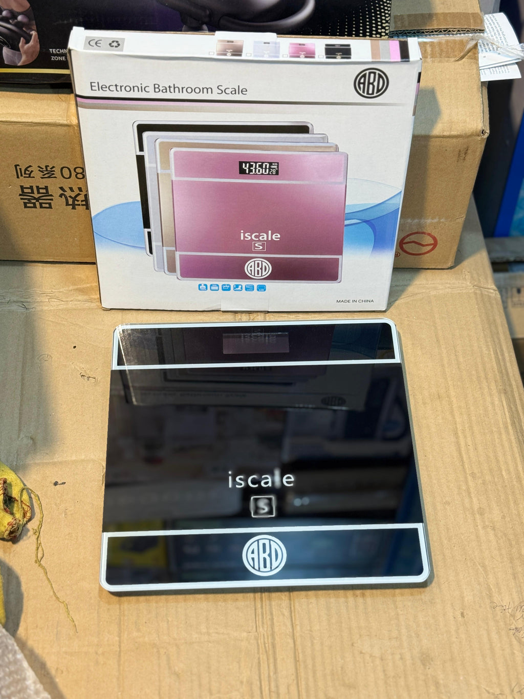 Iscale Electric Bathroom Scale 180kg | Accurate Digital Weight