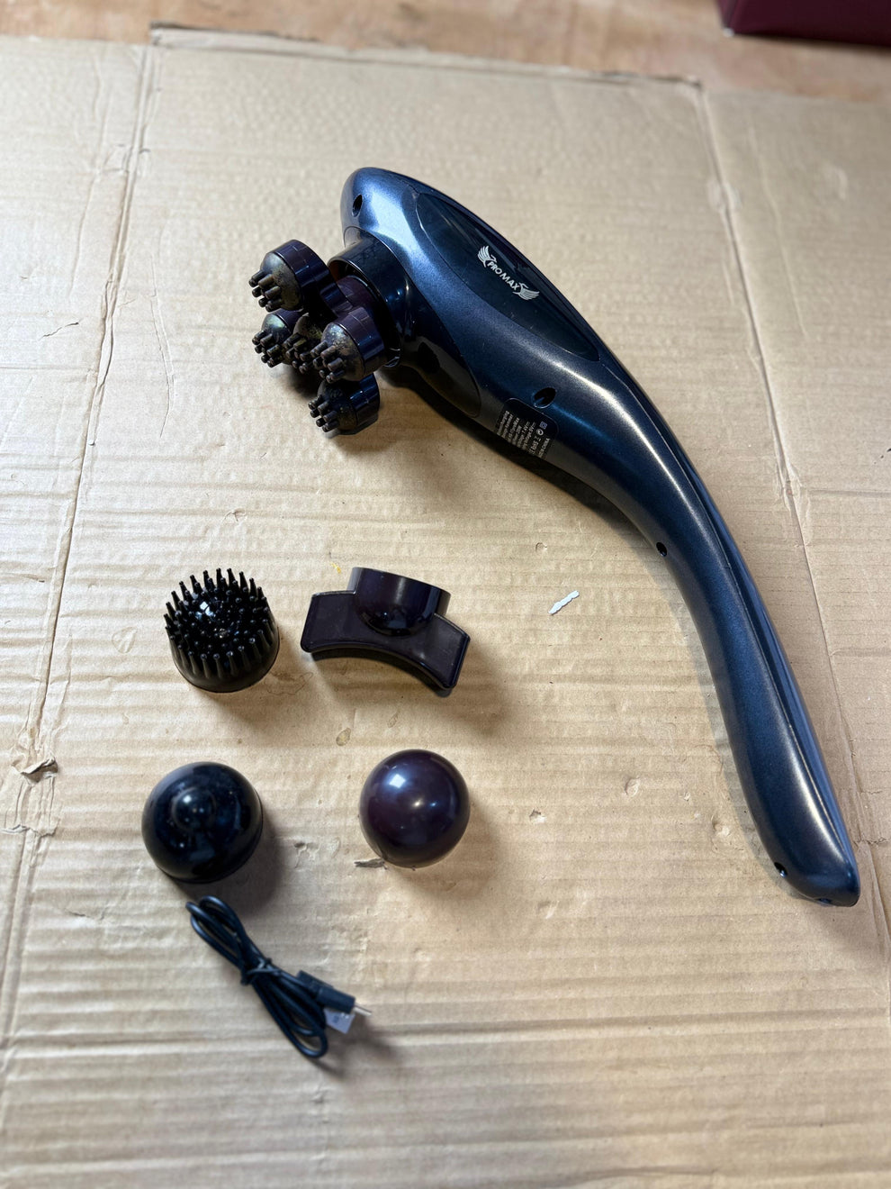 Rechargeable Heating Massager 4in1