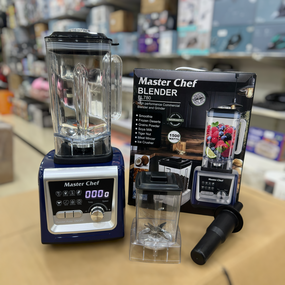 BL780 Master Chef Heavy Duty Blender | Professional Grade Grinding & Blending Machine