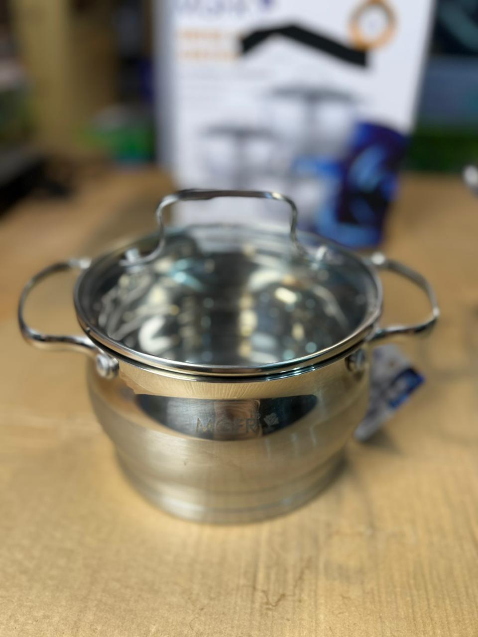 MGFR Swiss quality control Stanislaus steel 18-10 .6pcs