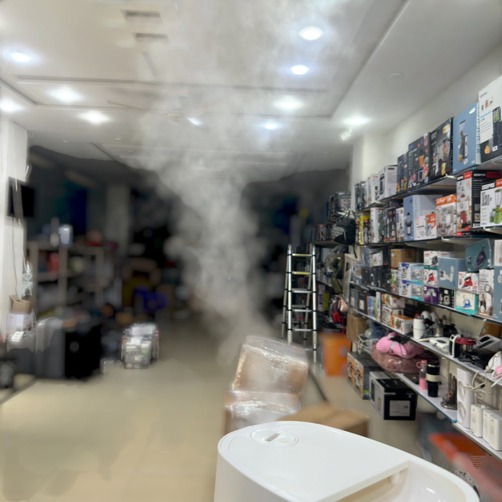 GMS-913 12L Ultrasonic Humidifier – Commercial Grade Disinfection Mist Sprayer 12L Ultrasonic Atomizer GMS-913 | Large Room Humidifier & Sanitizing Fogger