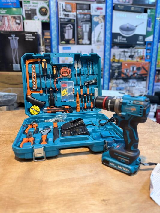 Super Star Drill Set & Tool Set 48V