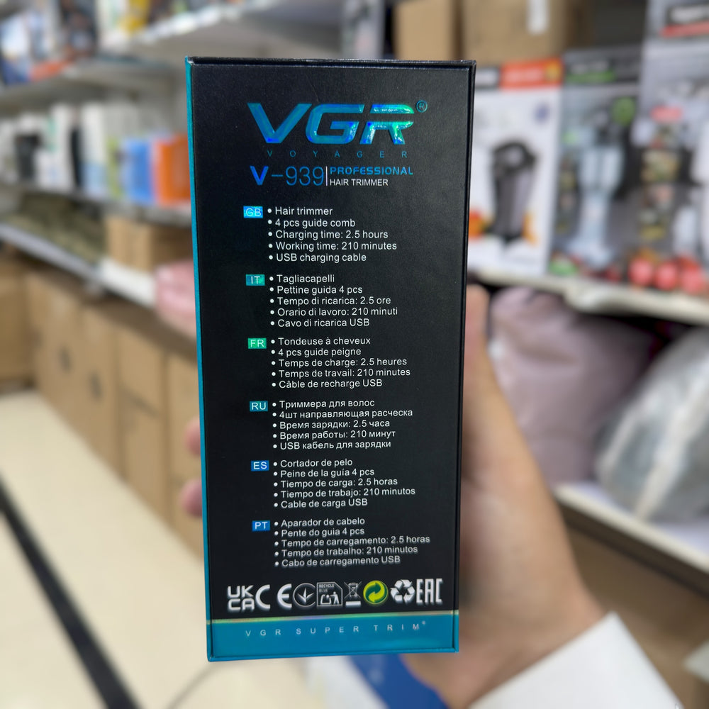 VGR Professional Hair Trimmer V-939