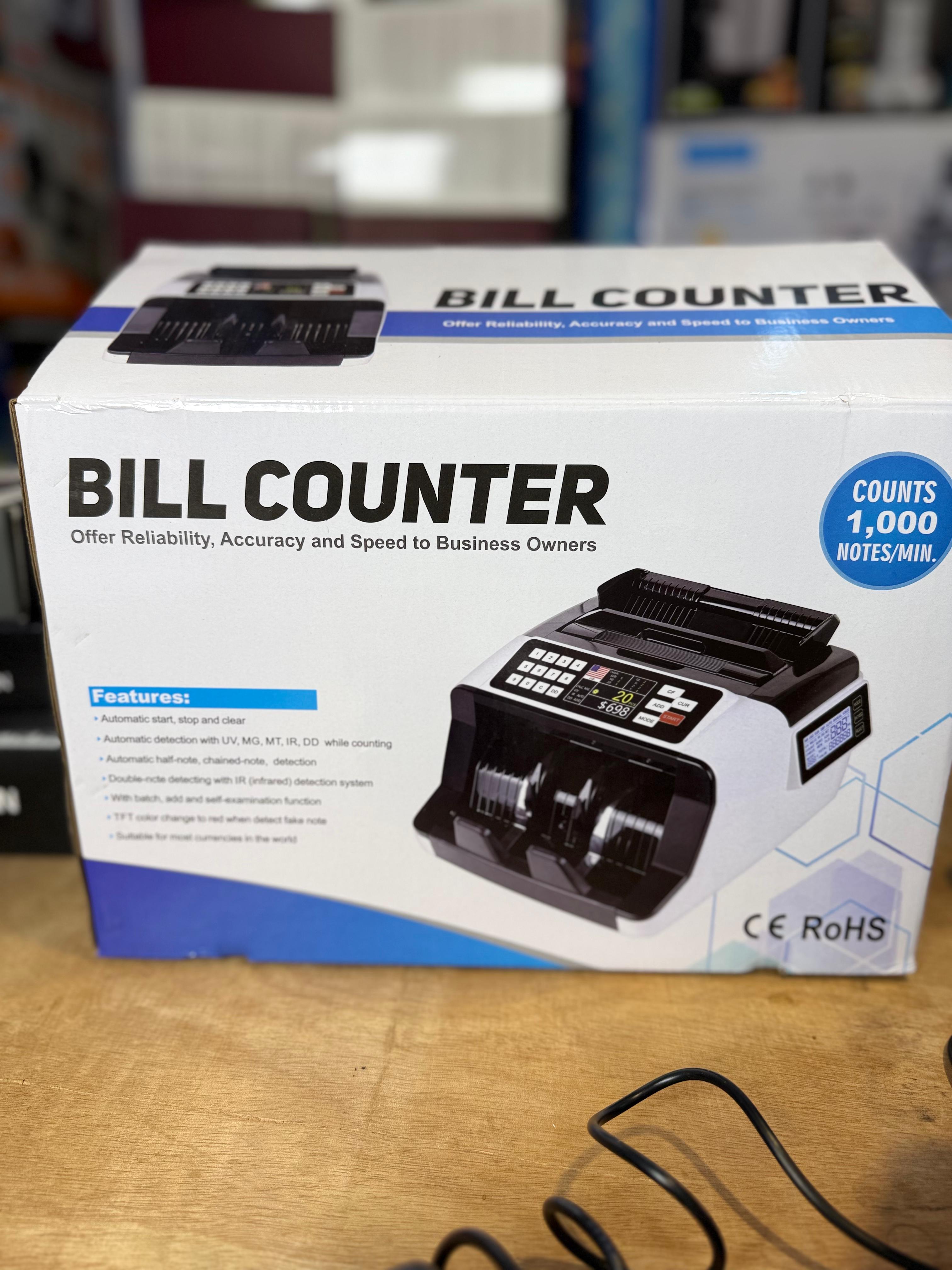 Mix value bill counter Mechine