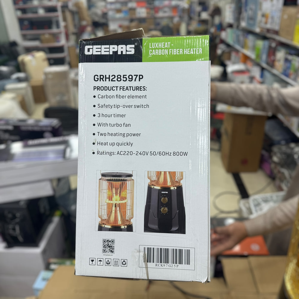 Geepas Luxheat Carbon Fiber Heater 28597