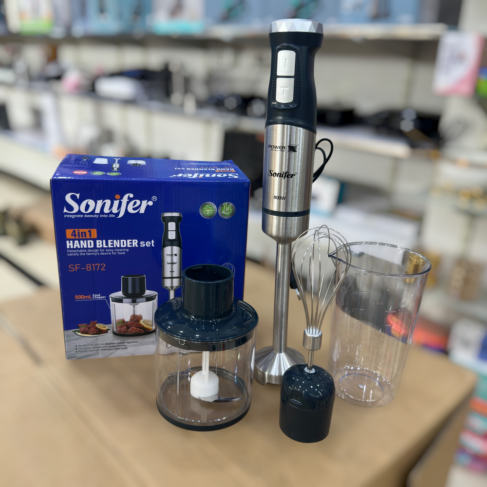 Sonifer 4 in 1 Electric Hand Blender Set SF-8172