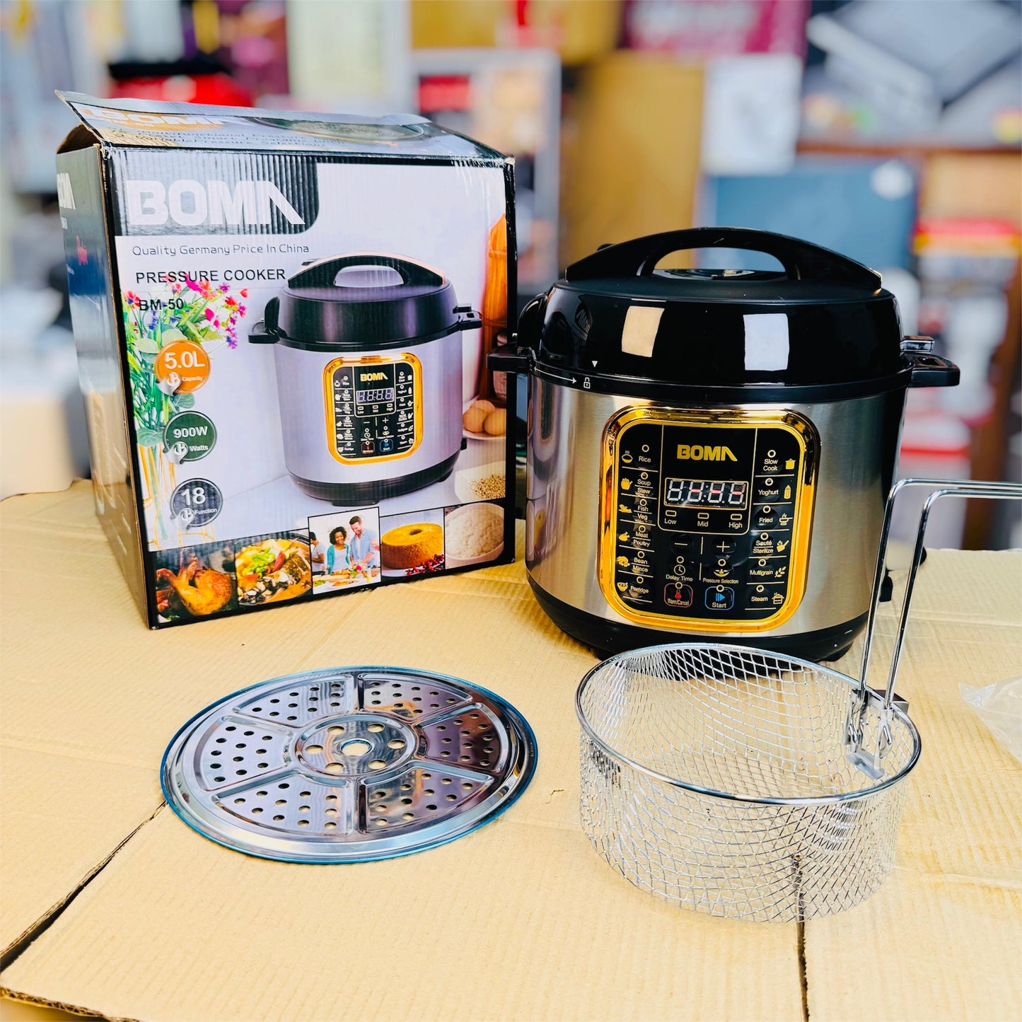 Boma 5L multifunction pressure cooker