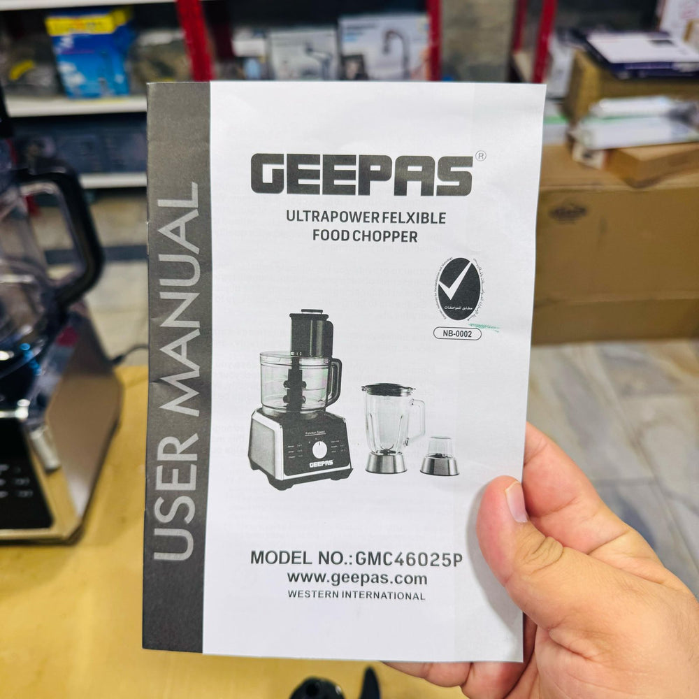 Geepas Ultrapower 9 in 1 Food Chopper Factory-46025