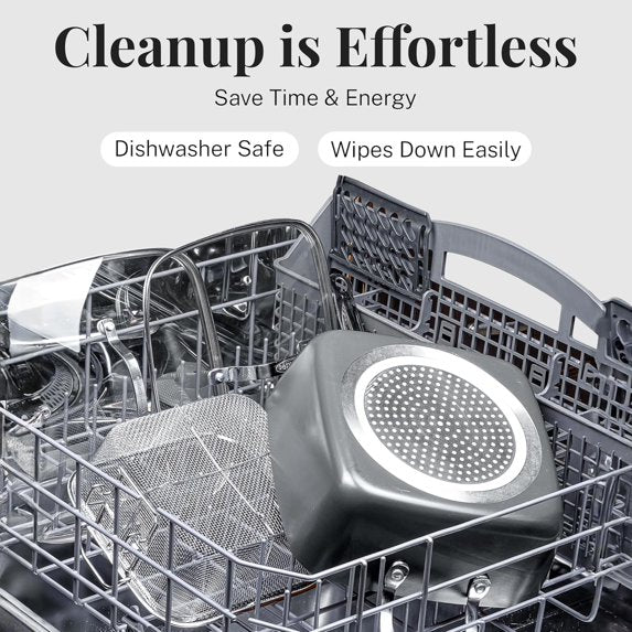 USA Lot 8 Pcs Gotham Pro Hard Anodized Cookware Set