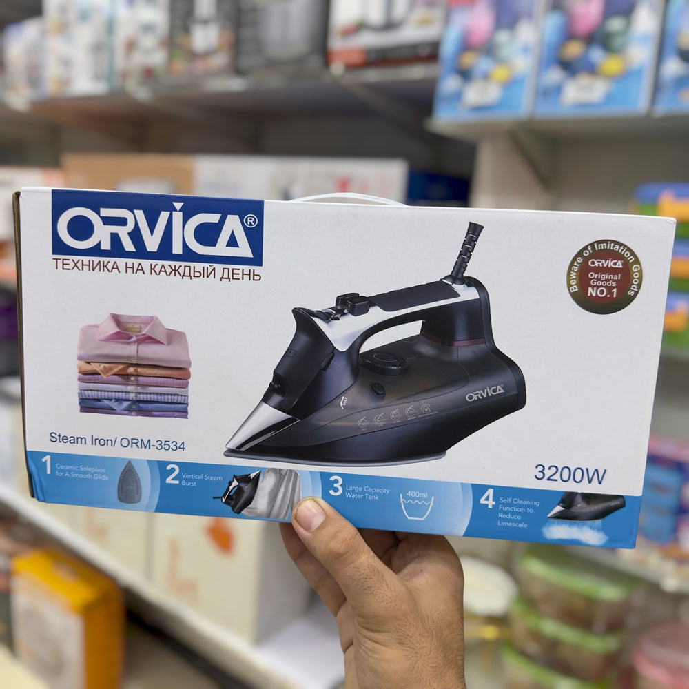 Orvica Steam Iron ORM-3534