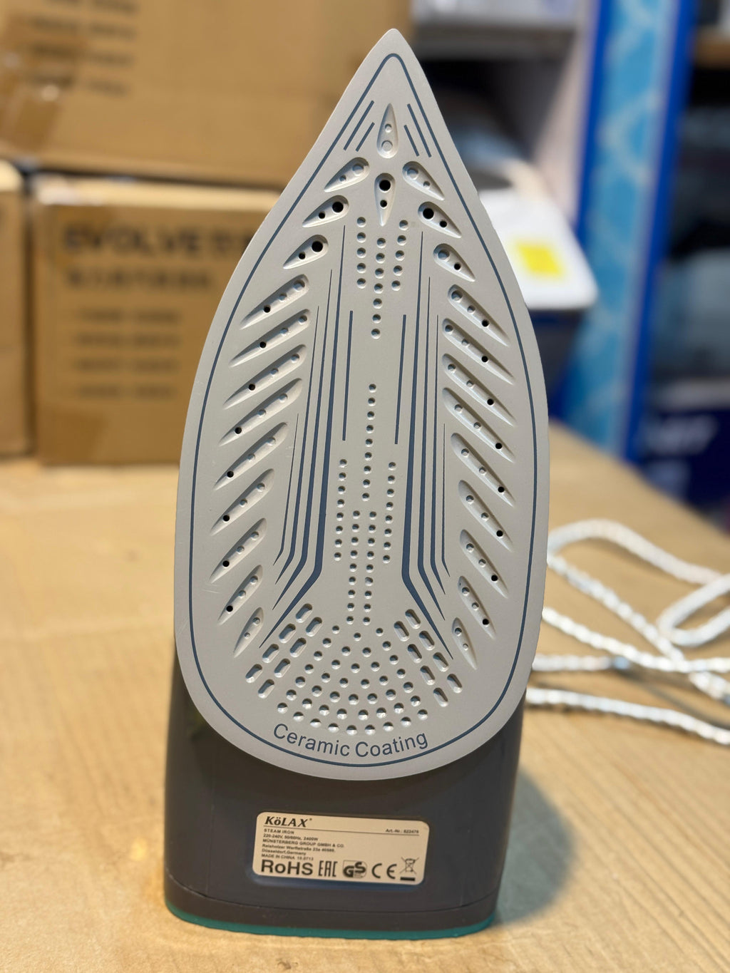 KOLAX Steam Iron 2400W – Germany Brand Art No. 822476