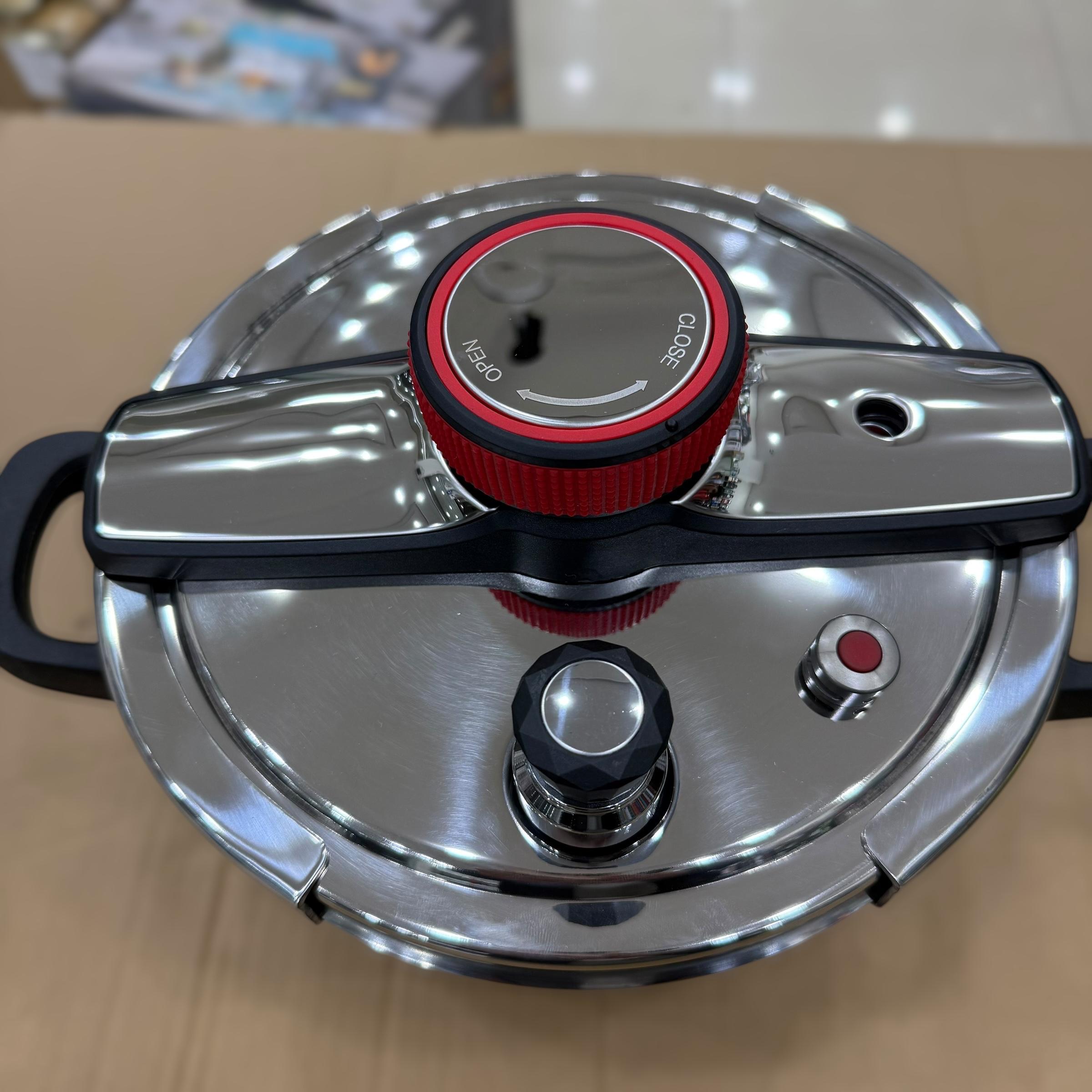 Stainless Steel 8pcs Automatic Pressure Cooker