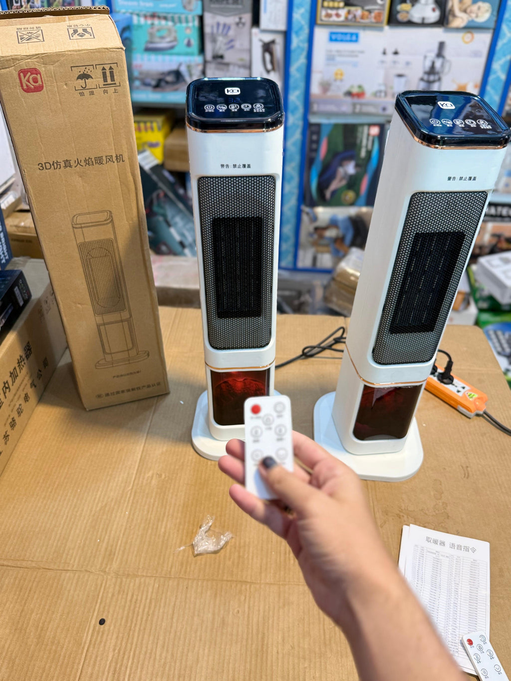 3D ceramic Blower Heater best Quality 2000W