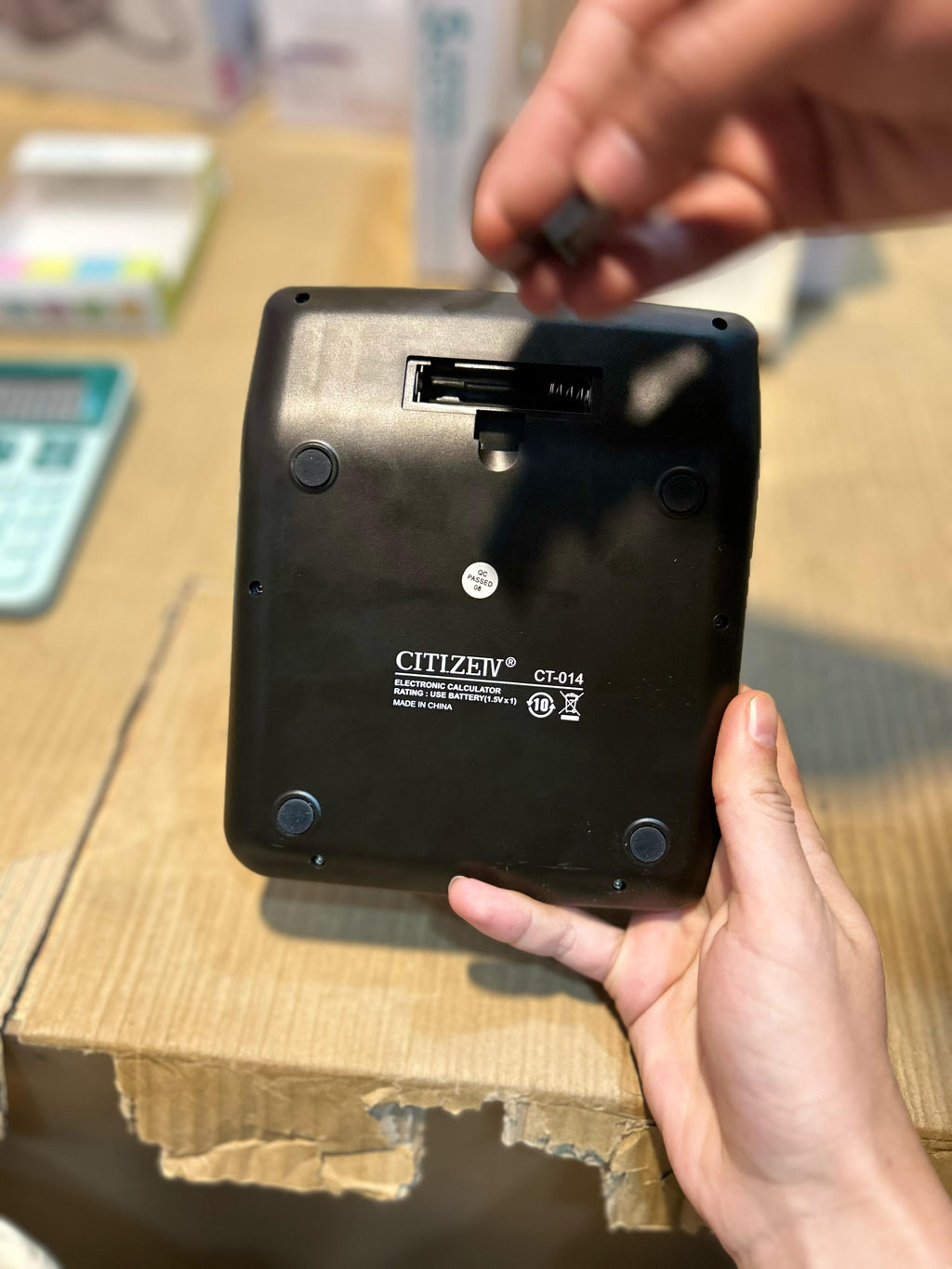 Imported Original Solar Calculator – Portable & Eco-Friendly