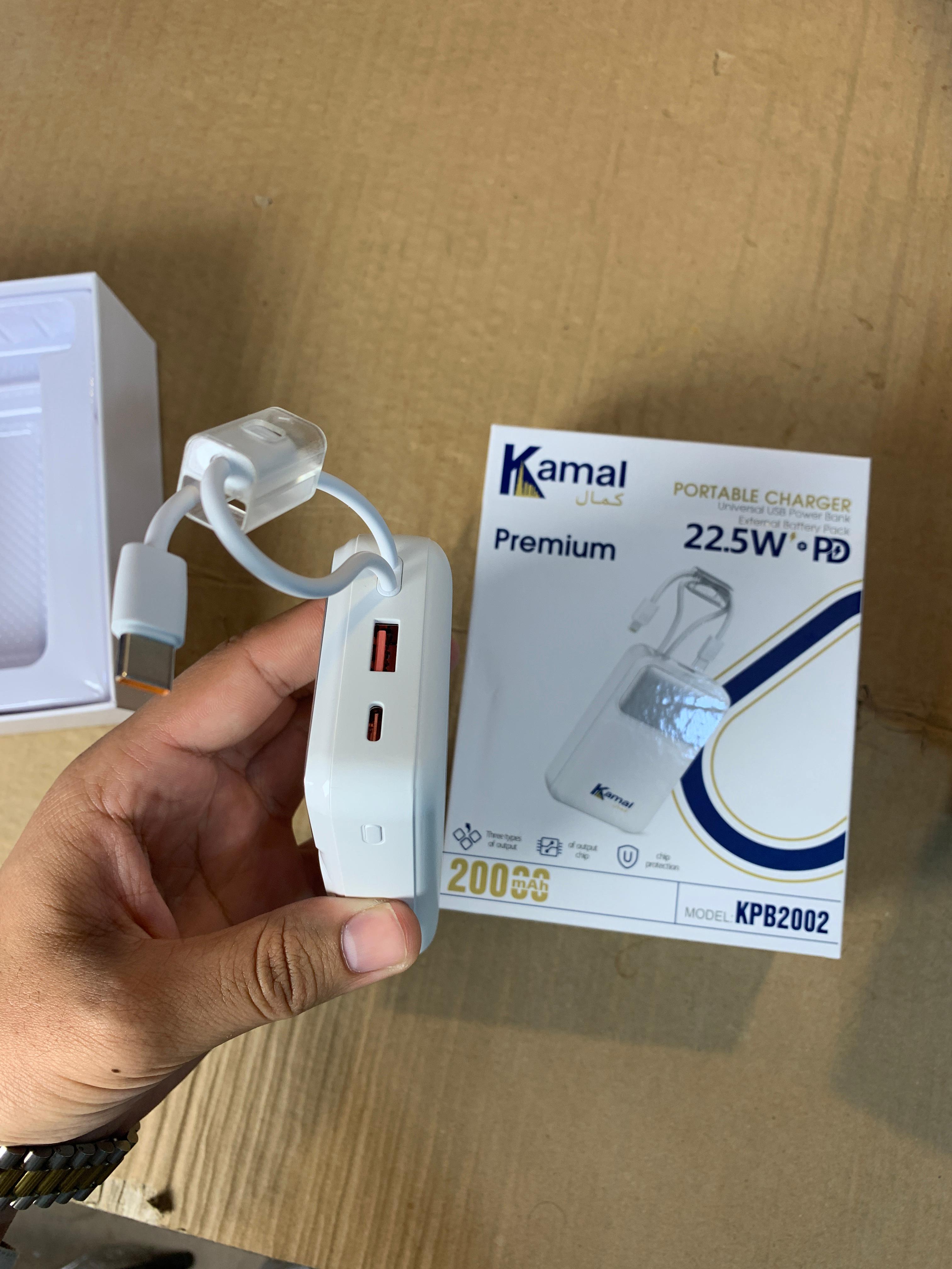 20000mAh Kamal Power Bank KPB2002