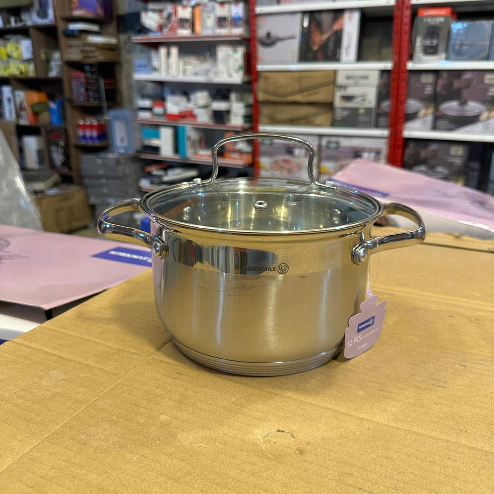 Korkmaz Tombik 12Pcs Cookware Set