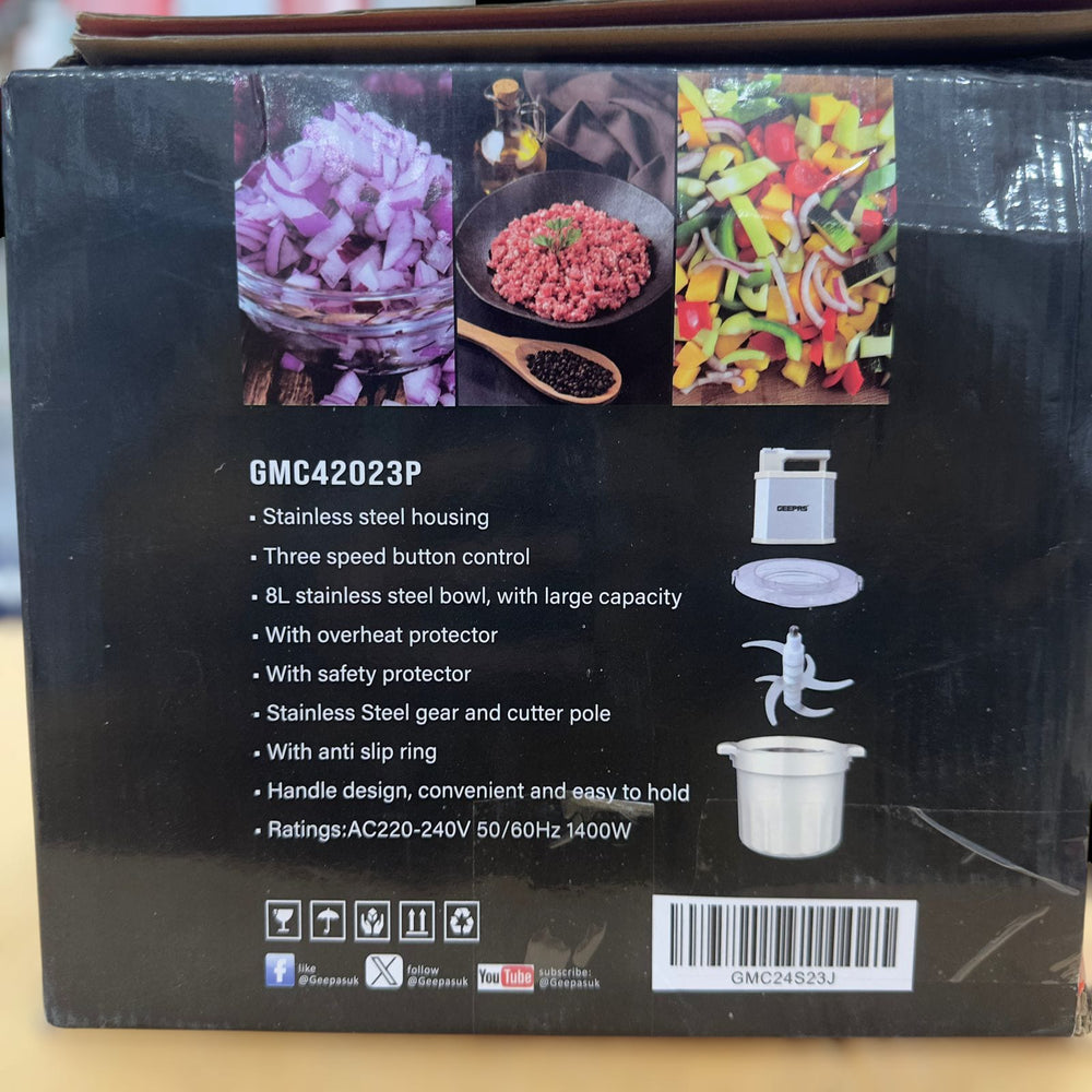 Geepas 8L Multi Chopper -42023P