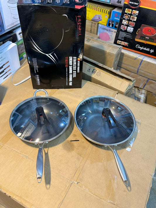Laser-Coated Deep Frypan (Induction & Infrared)