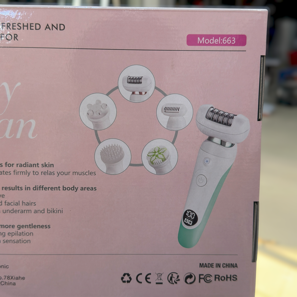5 in 1 Washable Ladies Epilator Kit 663