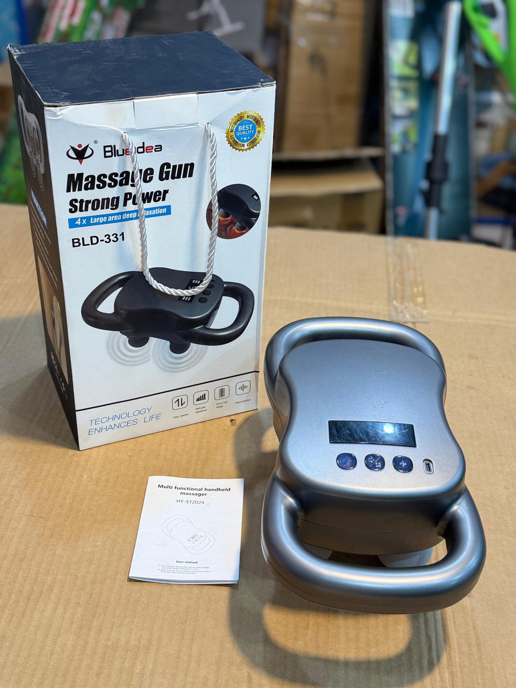 4D Strong Power Massager BLD-131 – Full Body Relaxation Massager