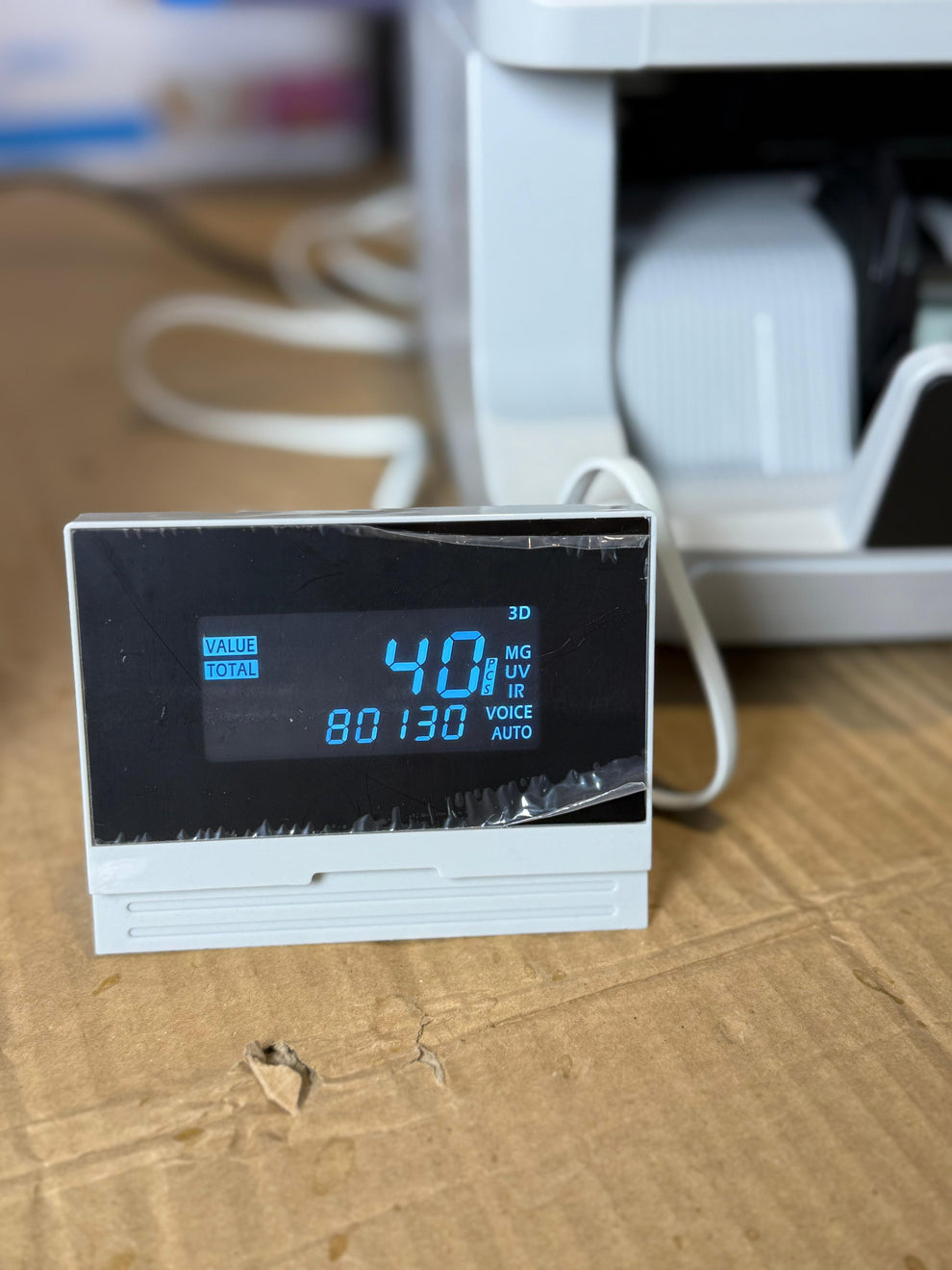 Mix value Bill counter mechine & Rechargeable