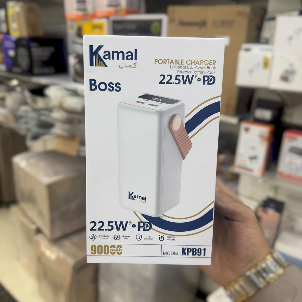 90000mAh Kamal Boss Power Bank KPB91