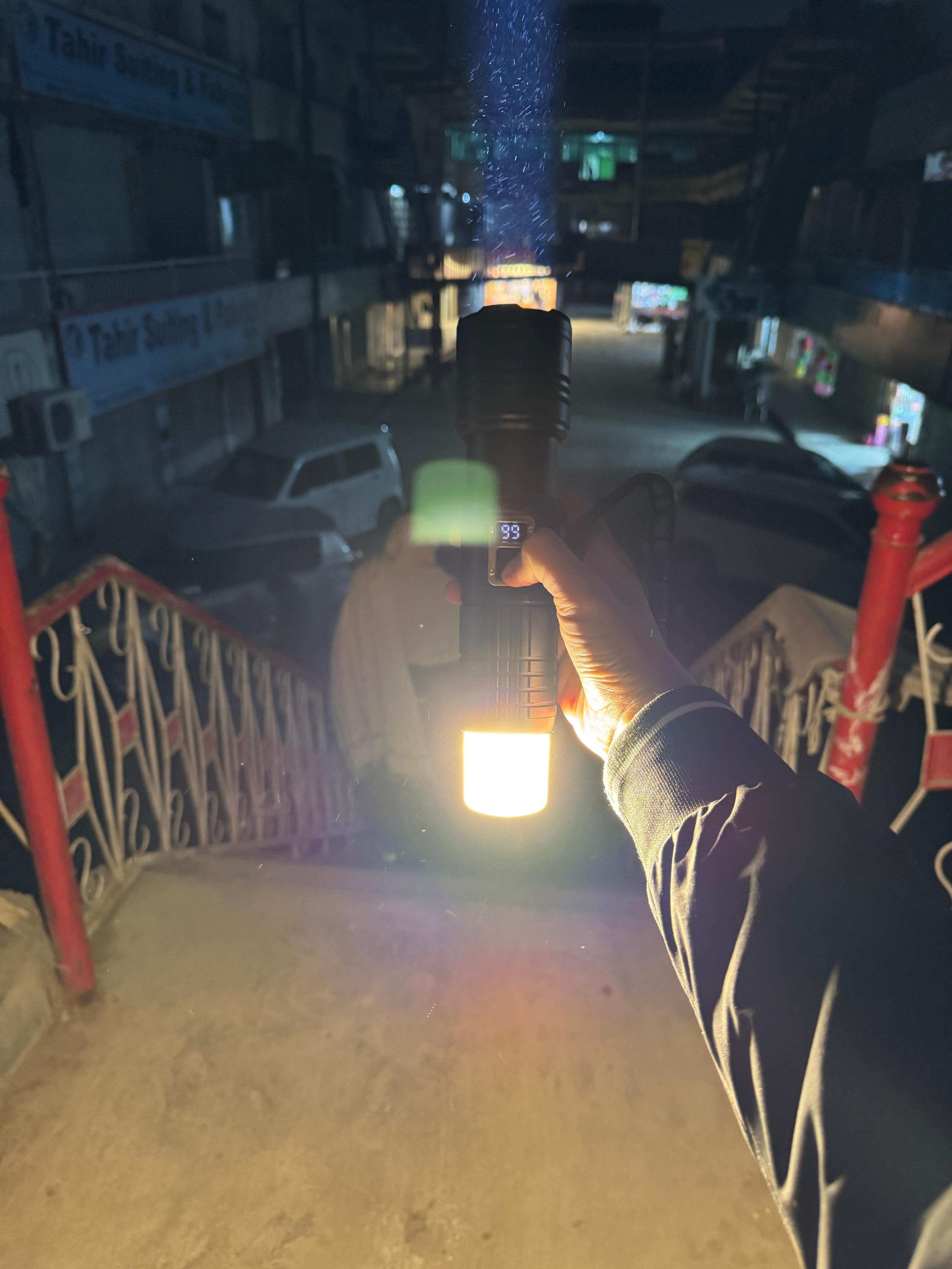 Multiple Functions Haggai Torch | Rechargeable LED Flashlight with Multi-Use Features