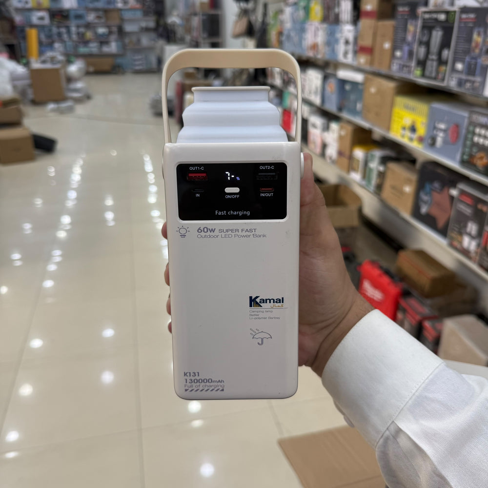 Foldable LED Quick Charge Power Banks