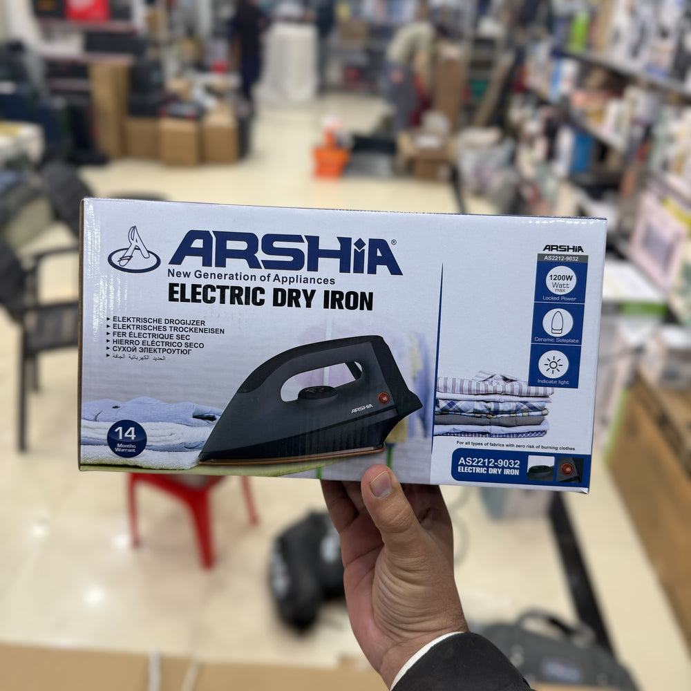 Arshia Black Heavy Dry Iron 9032