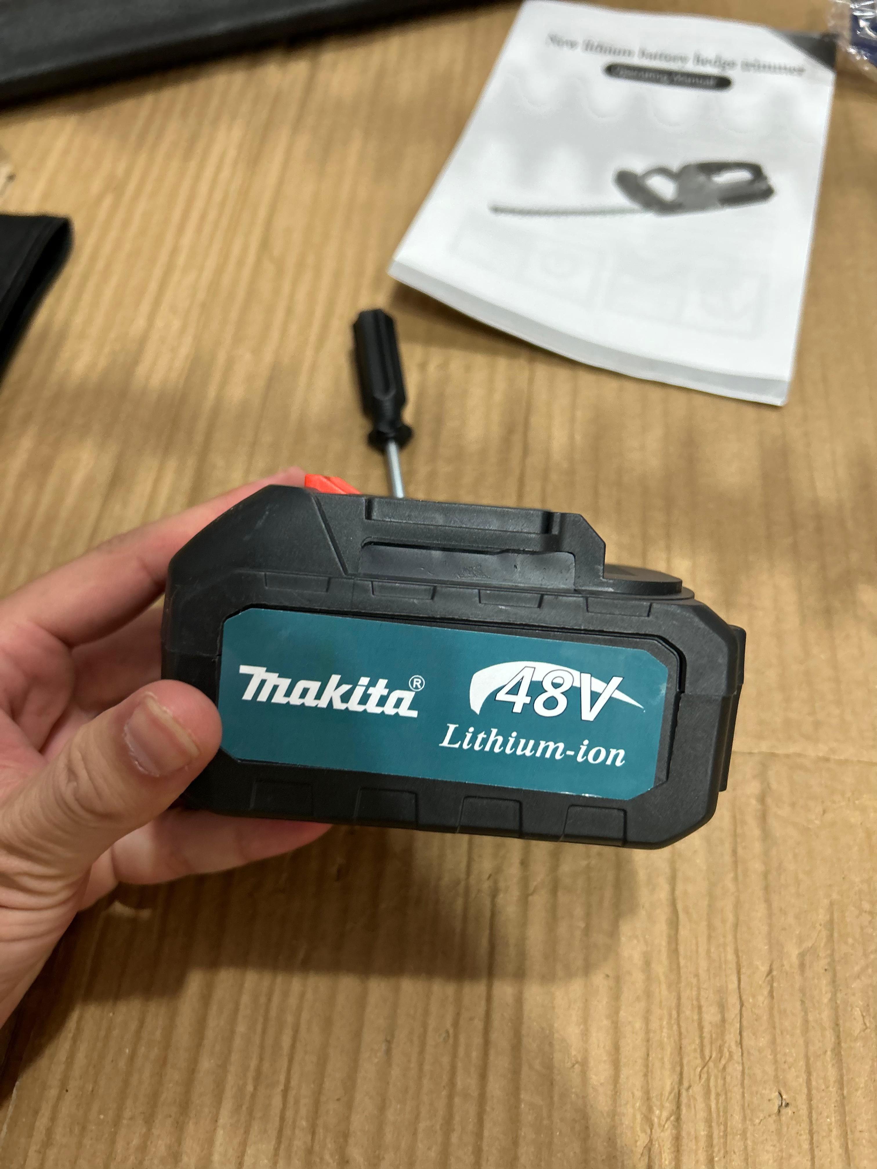 48V Hedge Trimmer – Cordless Electric Garden Cutter