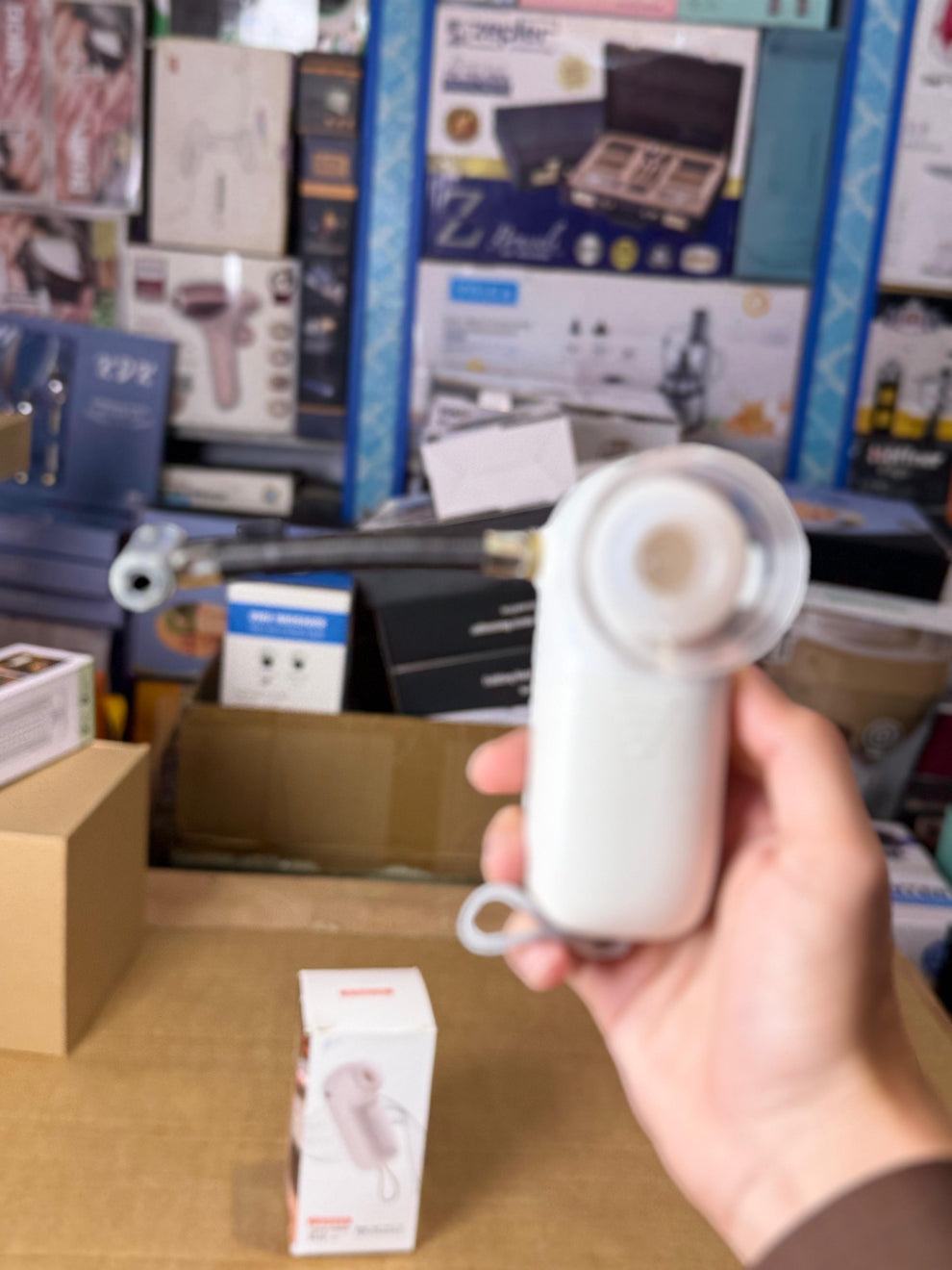 Mini Rechargeable hajama mechine and airpump