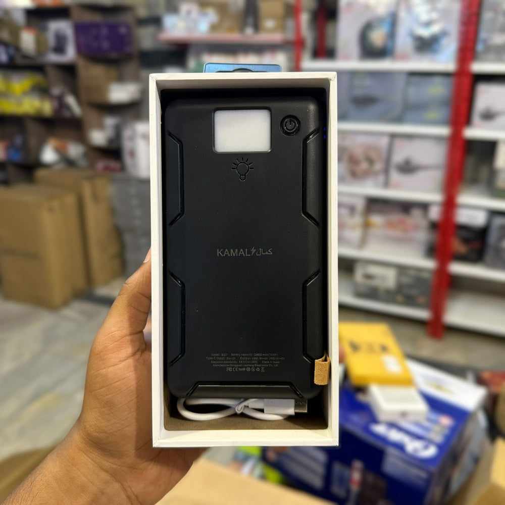 Solar Powered Power Bank 26800mAH K-27