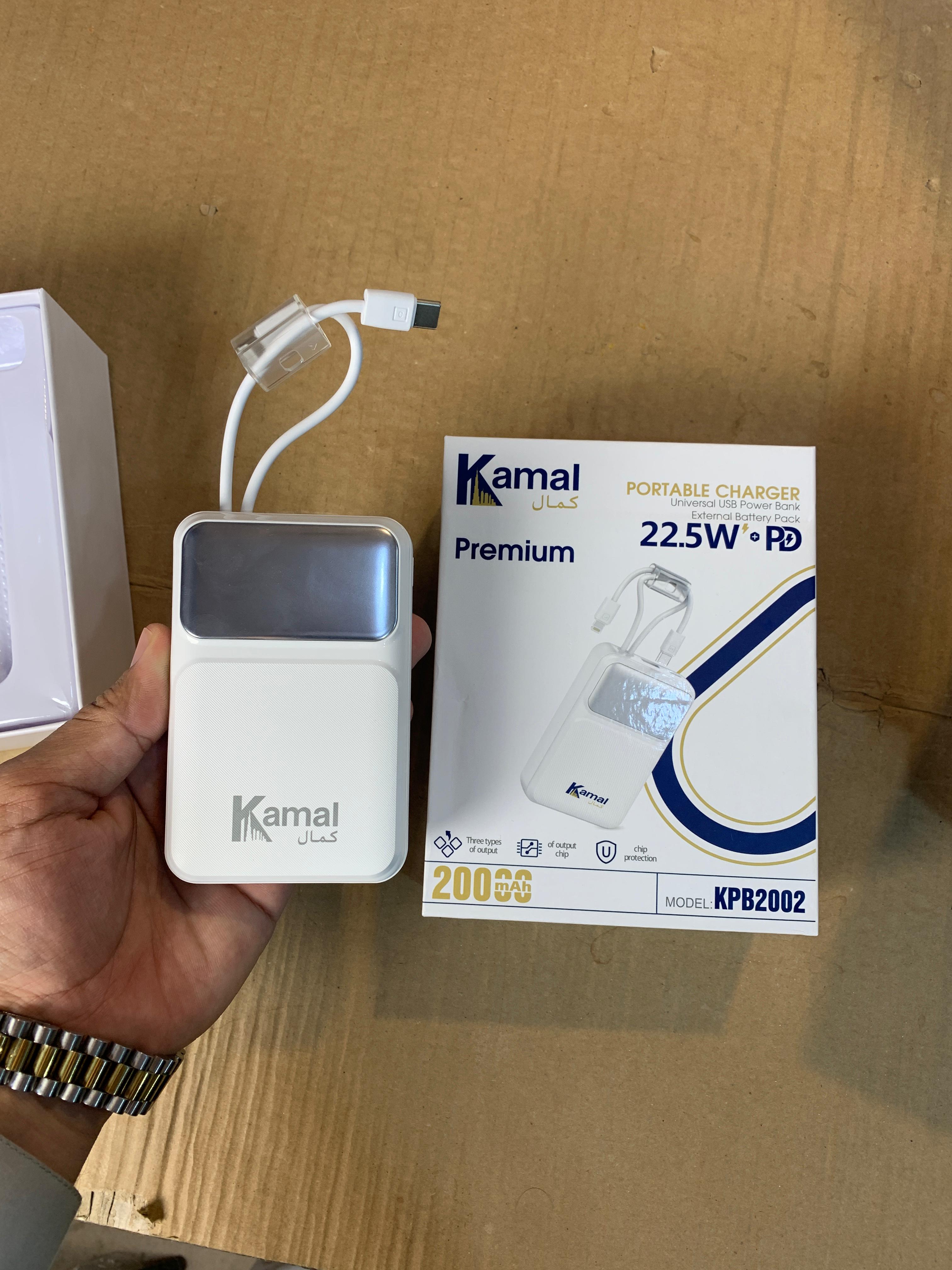 20000mAh Kamal Power Bank KPB2002