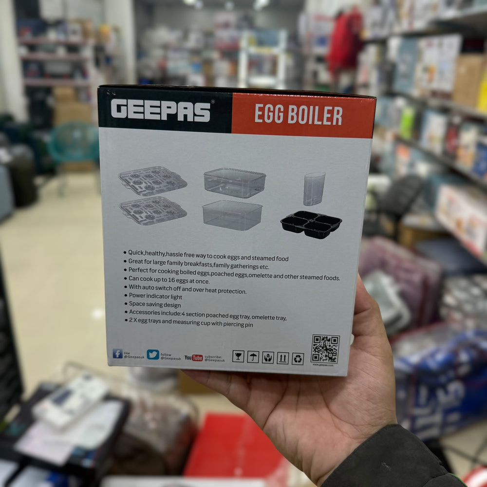 Geepas 16pc Egg Boiler GEB-63019