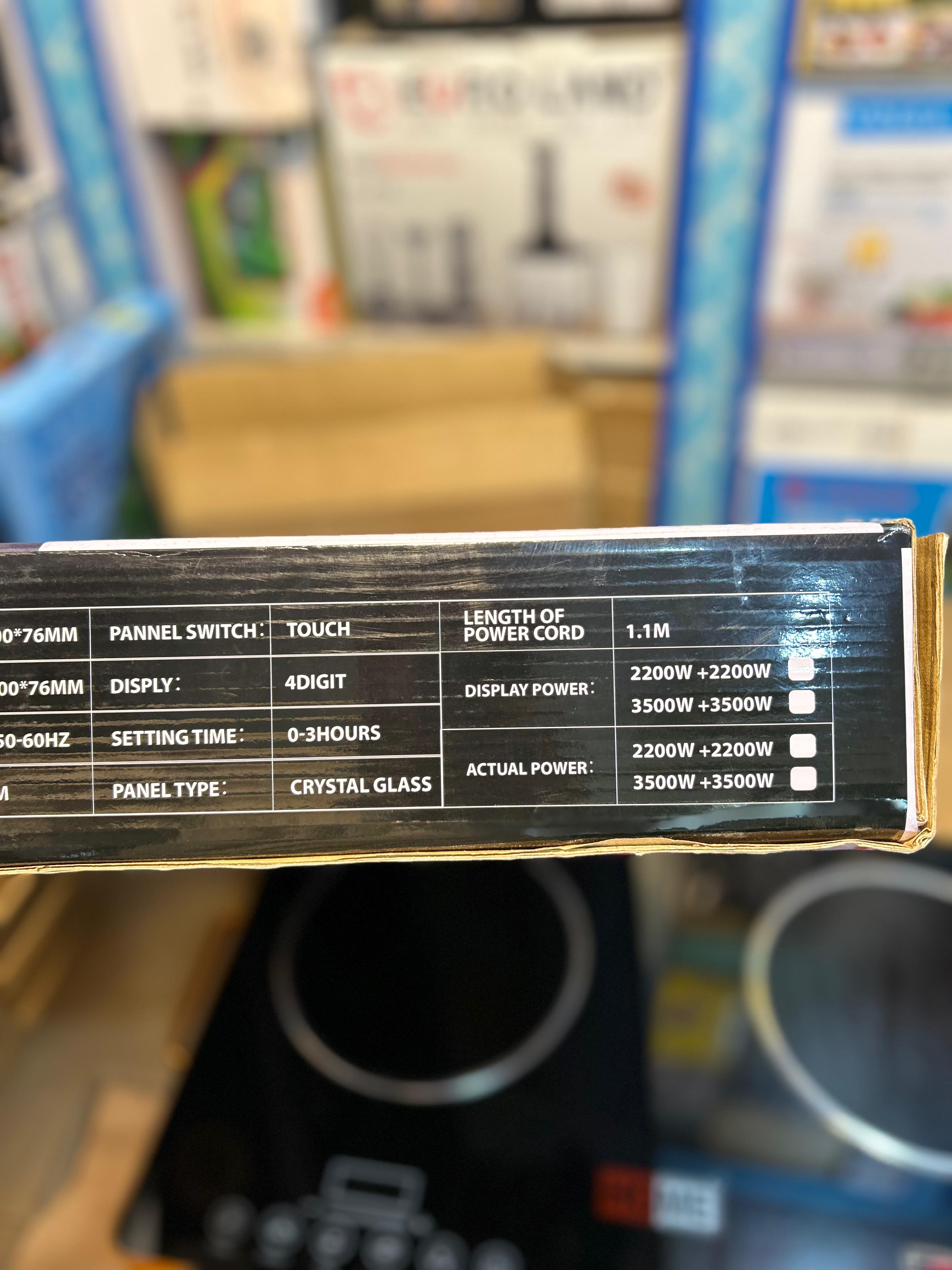 Electric Stove Double Burner 7000W – Home Infrared Cooker