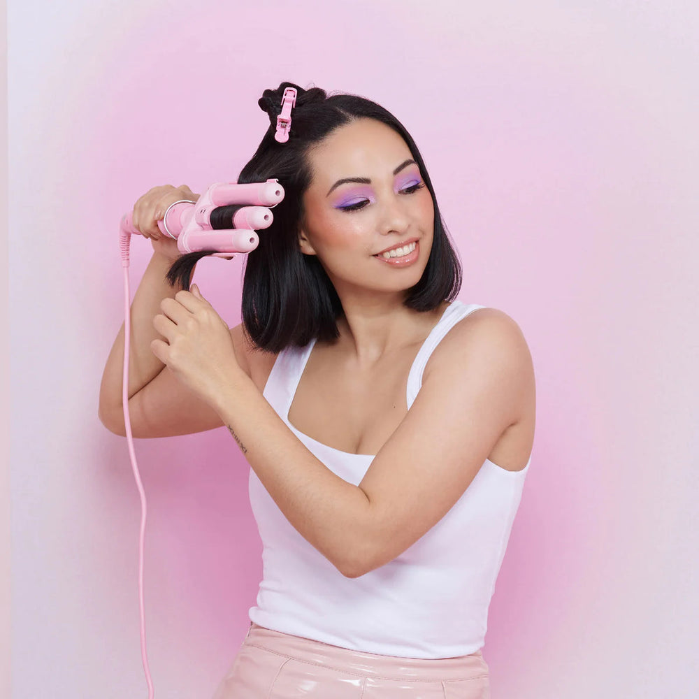 Mermaid Pro Mini Hair Waver 25mm Pink