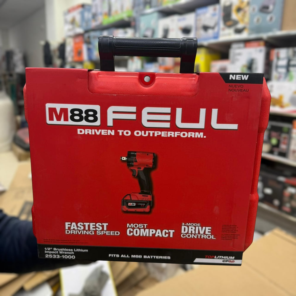 Milwaukee Brushless Lithium Impact Wrench M88 Feul