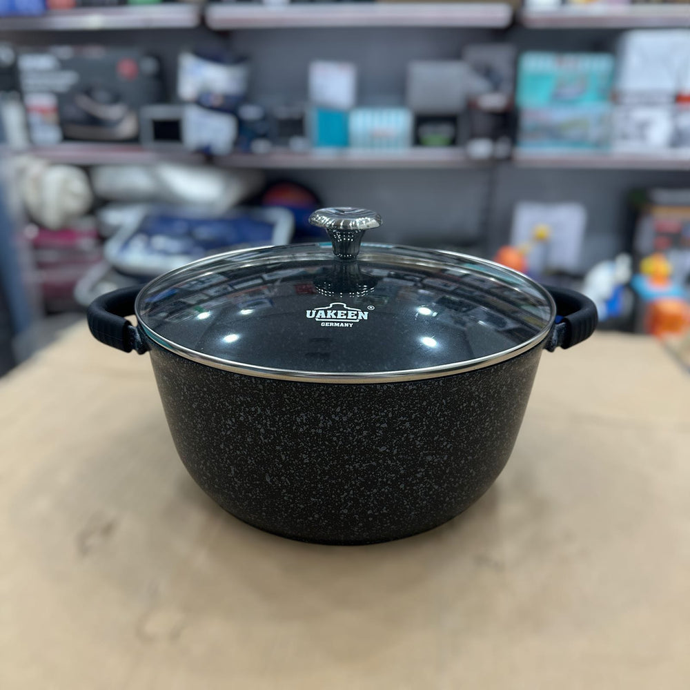 Uakeen Germany Induction Die-Cast Granite Cookware Set 11pcs VK-79